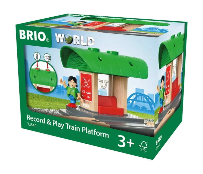 BRIO, Travel 33840 Innspillingsbar togstasjon