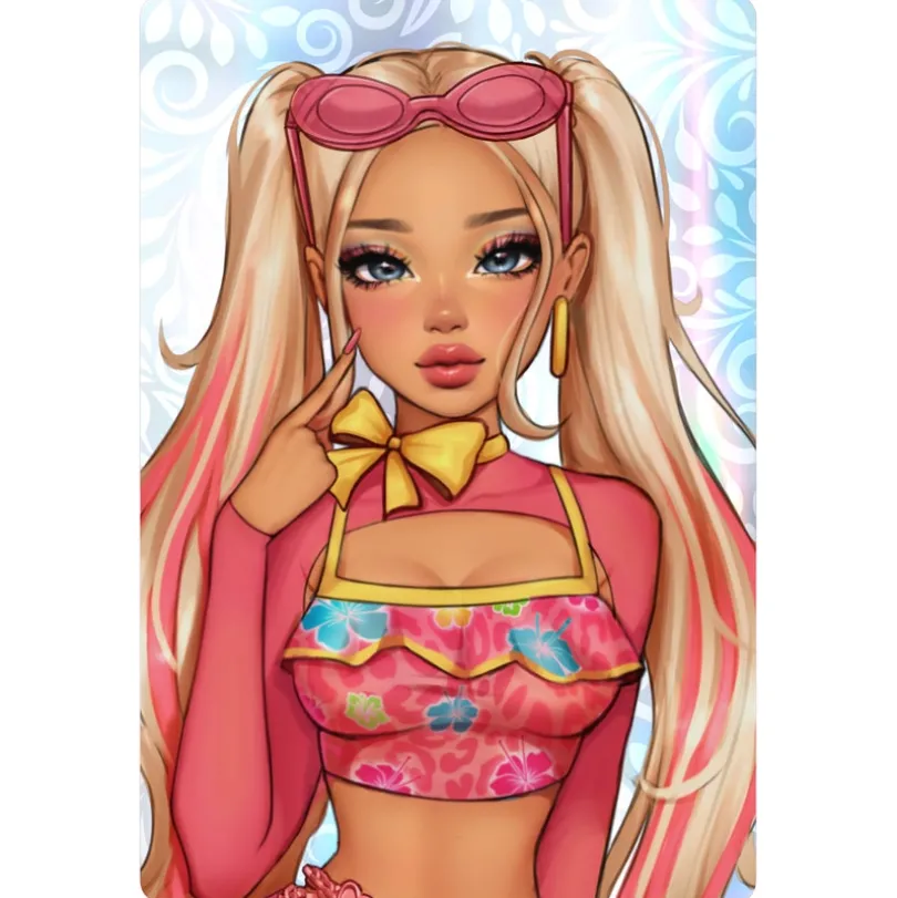 Bubble Gum Gal Modedukke - Dress To Impress