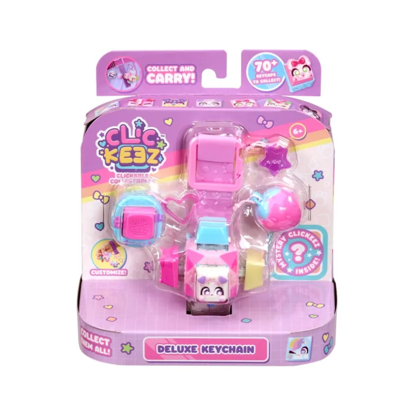 Clickeez Deluxe nøkkelring - klikknapper