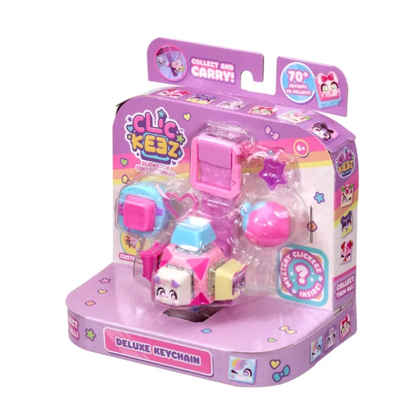 Clickeez Deluxe nøkkelring - klikknapper