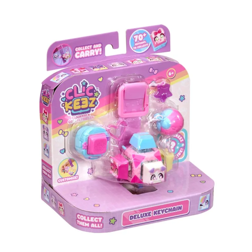 Clickeez Deluxe nøkkelring - klikknapper
