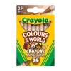 Crayola 24 Colours Of The World - Voksblyanter
