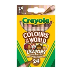 Crayola 24 Colours Of The World - Voksblyanter