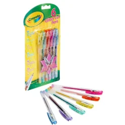 Crayola 6 - Glitterpenner