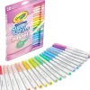 Crayola 20 Pastell Supertips - Tusjer