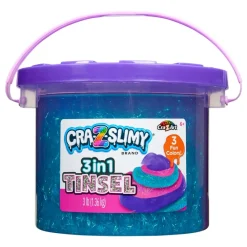 Cra-Z-Slimy, 3 i 1 Glitter 3 lbs