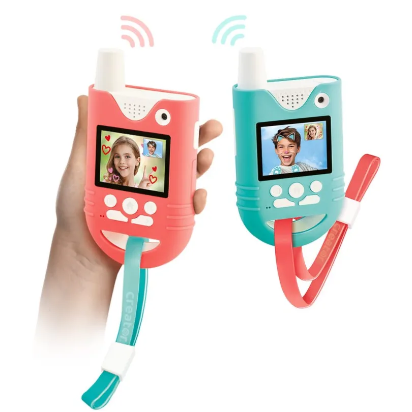 CREATOR Video Walkie-Talkies med røsteffekter
