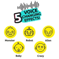 CREATOR Video Walkie-Talkies med røsteffekter