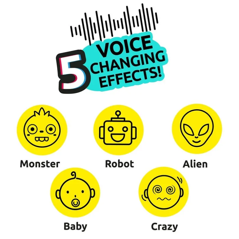 CREATOR Video Walkie-Talkies med røsteffekter