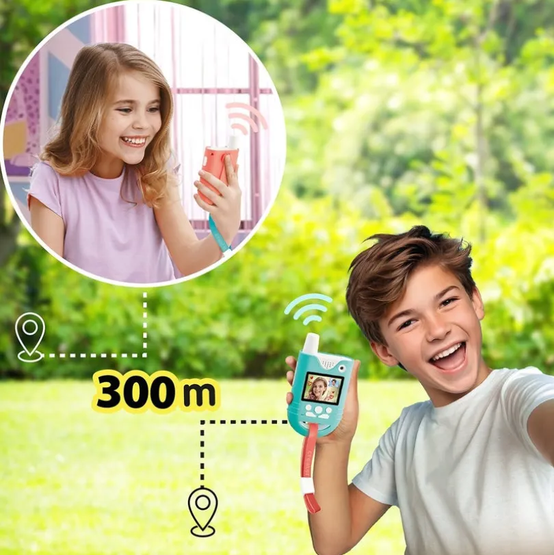 CREATOR Video Walkie-Talkies med røsteffekter