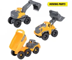 Dickie Toys, Anleggsmaskiner Sett