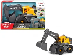 Dickie Toys Volvo Tough Gravemaskin, 26 cm