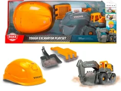 Dickie Toys Volvo Tough Gravemaskin Playset