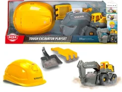 Dickie Toys Volvo Tough Gravemaskin Playset
