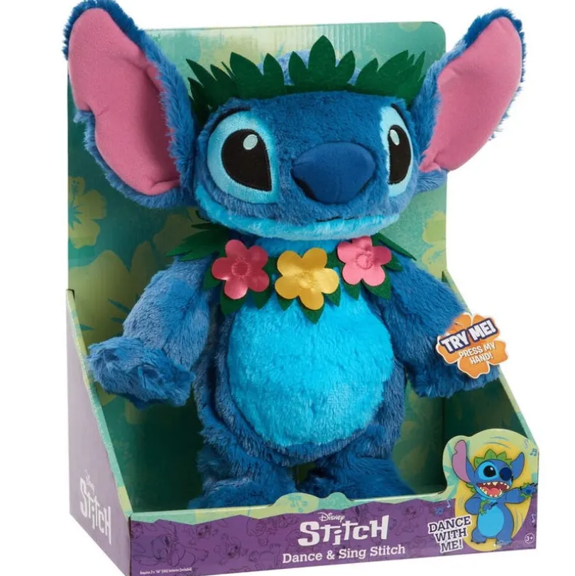 Disney Stitch, Dance & Sing Plush 38 cm