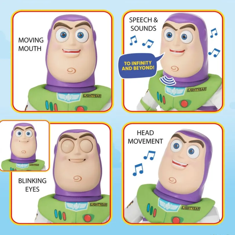 Disney Toy Story Buzz Lightyear Palm Puppetronic 25 cm