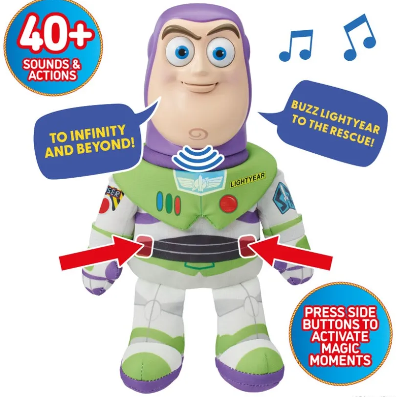 Disney Toy Story Buzz Lightyear Palm Puppetronic 25 cm
