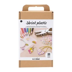 Diy Mix Krympeplastark, Smykker, 1 Pakke.