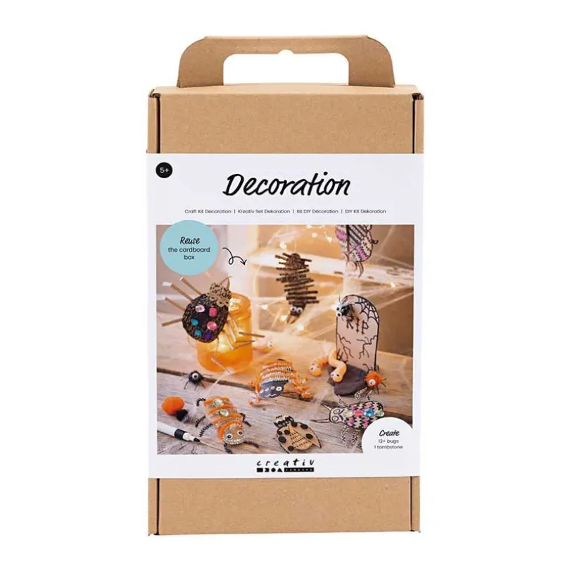 DIY-set dekorasjon, blandede farger, 1 stk.
