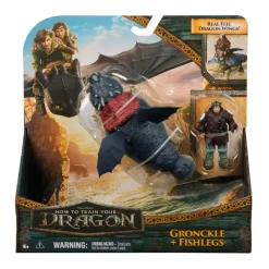 Dragons Filmen Viking & Drage, Gronckle & Fishlegs
