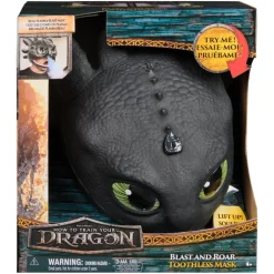 Dragons Movie Bland And Roar Toothless Maske