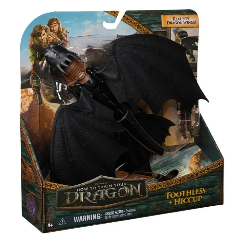 Dragons Movie Viking & Dragon, Toothless & Hiccup