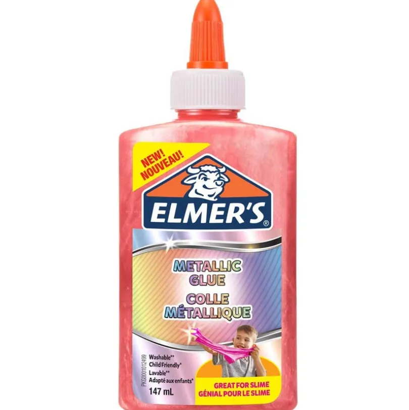 Elmer's 147 ml Metallisk flytende lim rosa