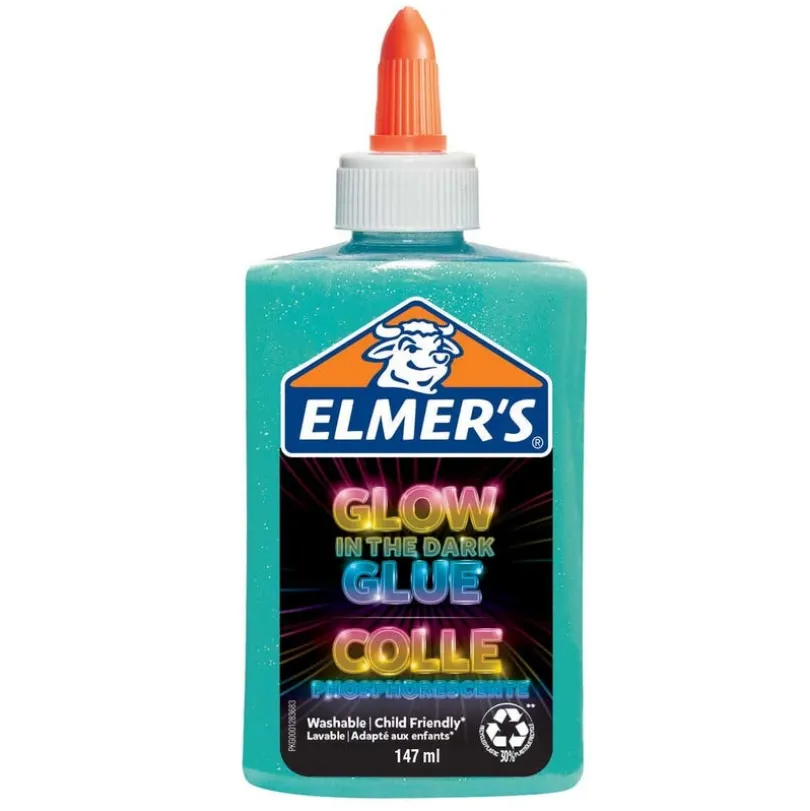Elmer's 147 ml Selvlysende Flytende Lim Blå