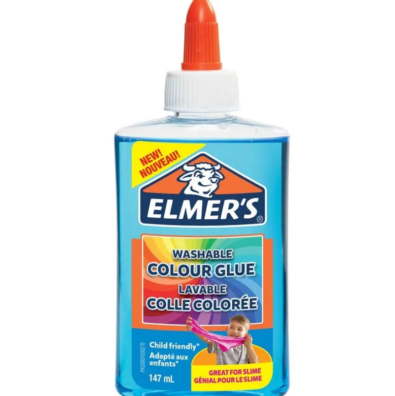 Elmer's 147 ml Translucent flytende lim blå