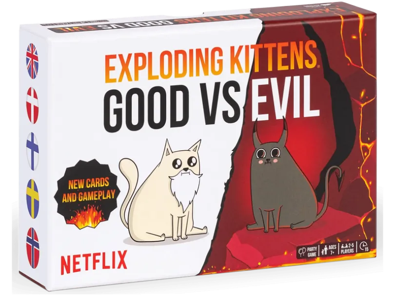 Exploding Kittens Good vs Evil Nordic