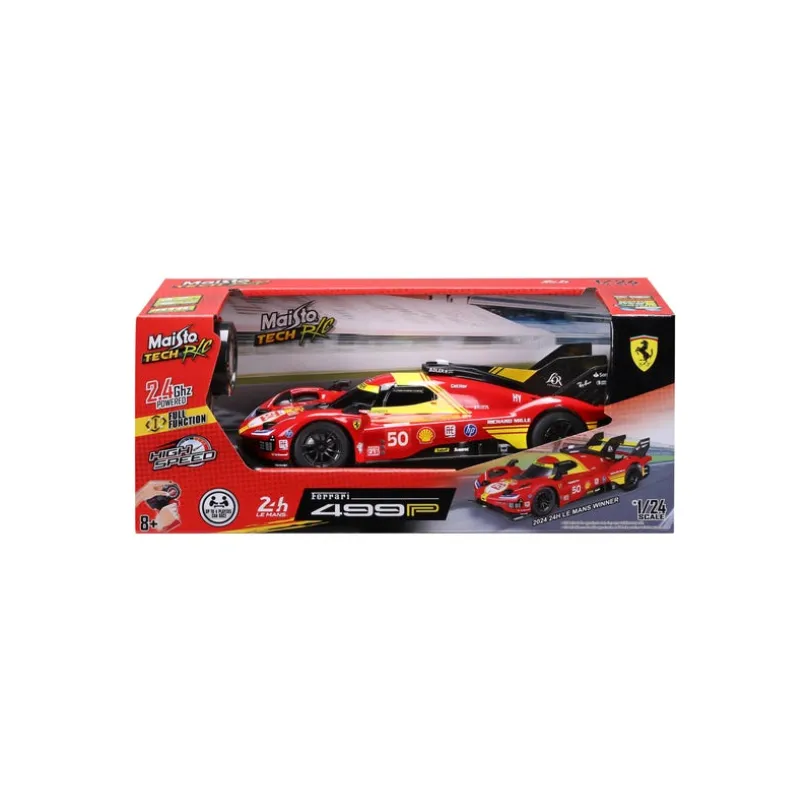 Ferrari 499P fjernstyrt Le Mans-mester 1:24