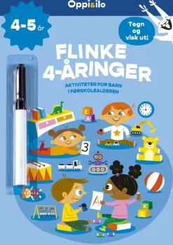 Fine 4-åringer – aktivitetsbok 4–5 år NO