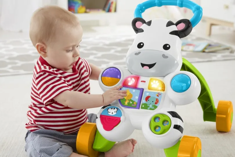 Fisher-Price Learn with Me Zebra Walker gåleke