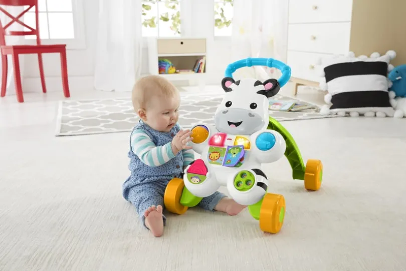 Fisher-Price Learn with Me Zebra Walker gåleke