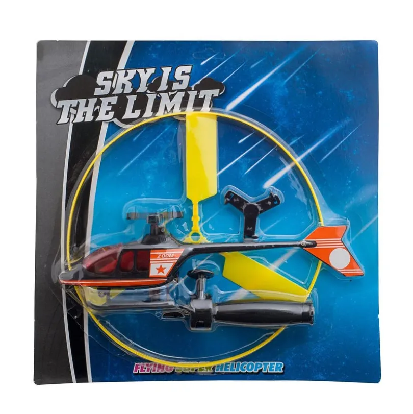 Flygende helikopter med snortrekk