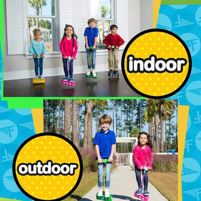 Frankie Frog Pogo Pals Hopper Myk hoppstylte