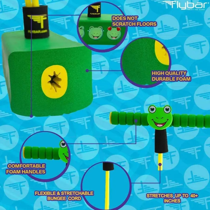 Frankie Frog Pogo Pals Hopper Myk hoppstylte