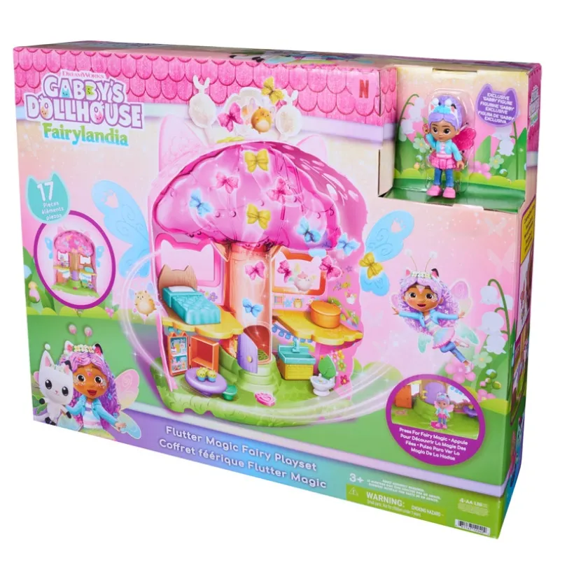 Gabby's Dollhouse Flutter Fairy Magic Playset