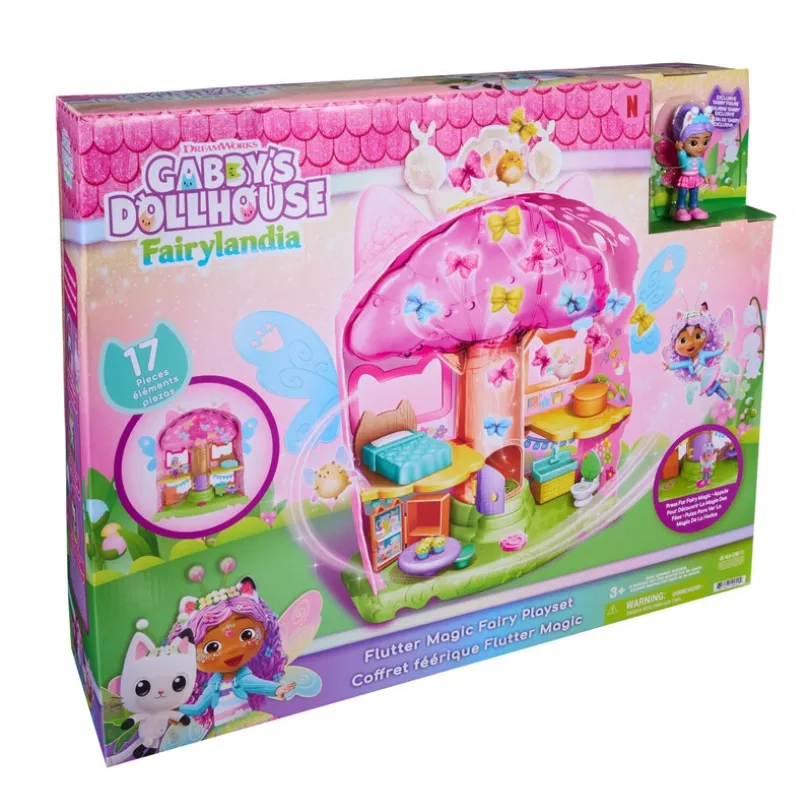 Gabby's Dollhouse Flutter Fairy Magic Playset