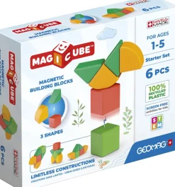 Geomag Magicube Re Shapes Startsett 6 Deler