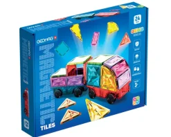 Geomag Magnetic Tiles Gems Vehicles