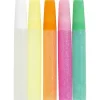 Glitterlim, pastellfarger