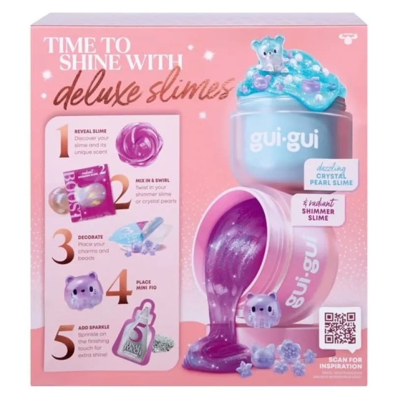 GUI GUI Deluxe 2-pack – slim med dufter og overraskelser