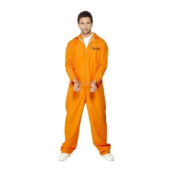 Halloween, Fangeoverall Oransje XL