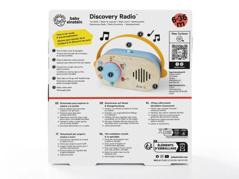 Hape Baby Einstein Læringsradio