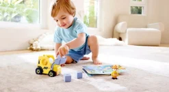 Hape The Buzzing Bulldozer With Sound