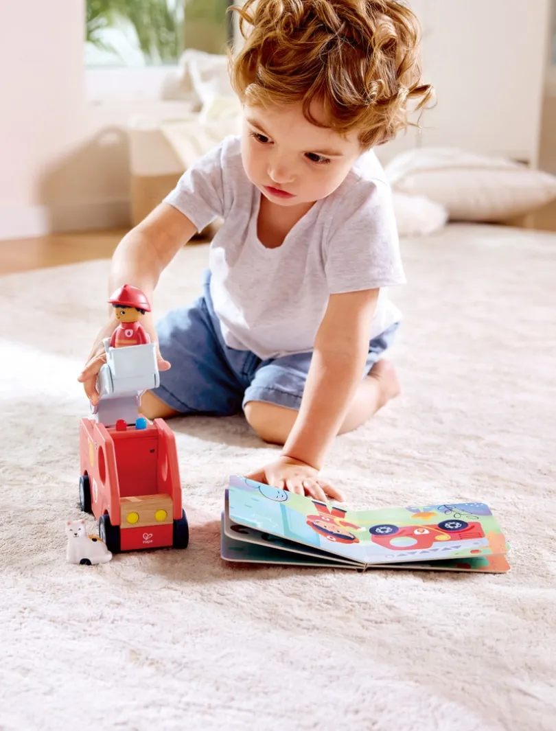 Hape The Roaring Fire Truck With Sound