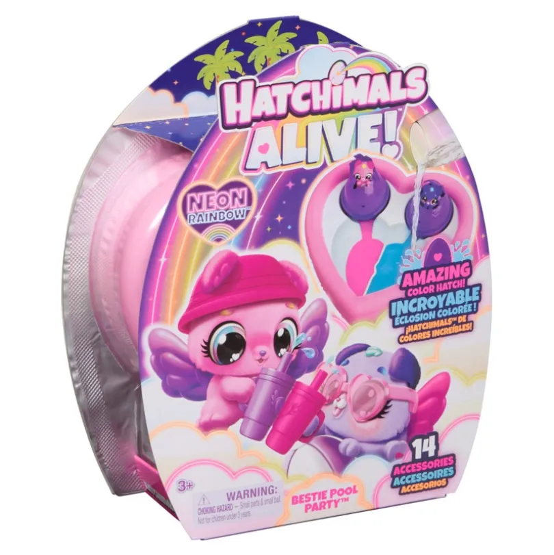 Hatchimals Alive Bestie Pool Party