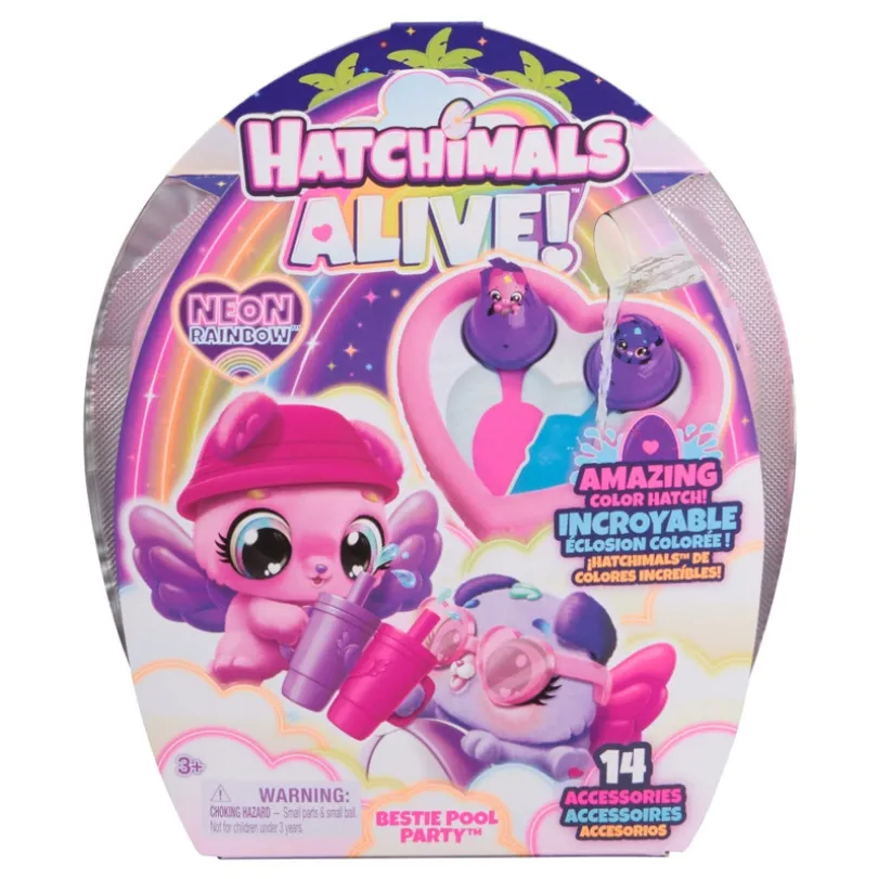 Hatchimals Alive Bestie Pool Party
