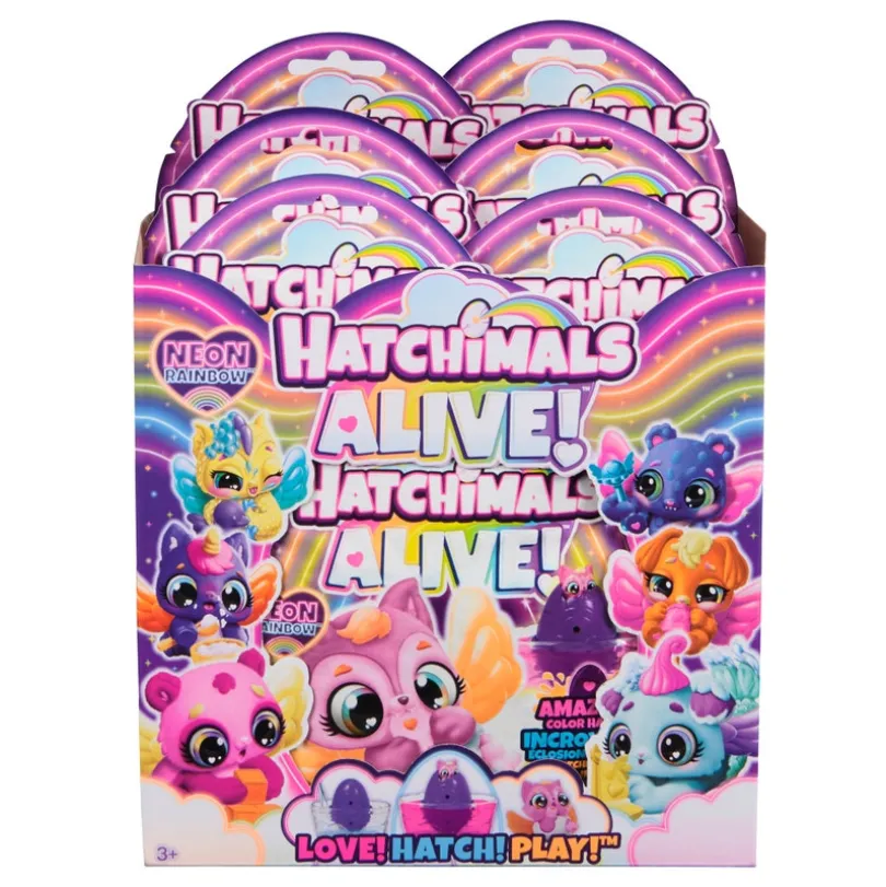 Hatchimals Alive Neon Rainbow 1-pakning